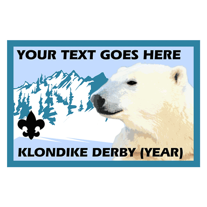 klondike Derby premade art KD01