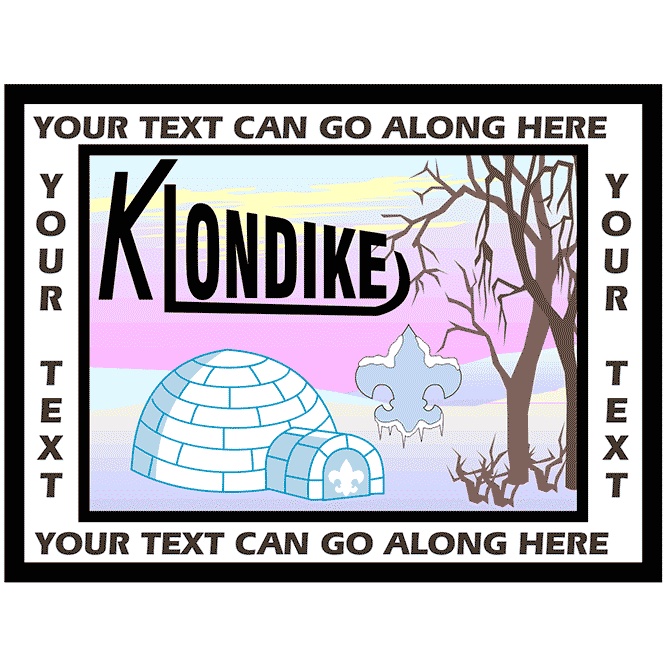 klondike Derby premade art KD07