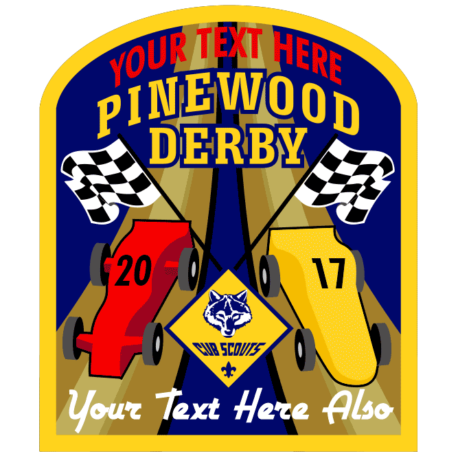 Pinewood Derby premade art PW01