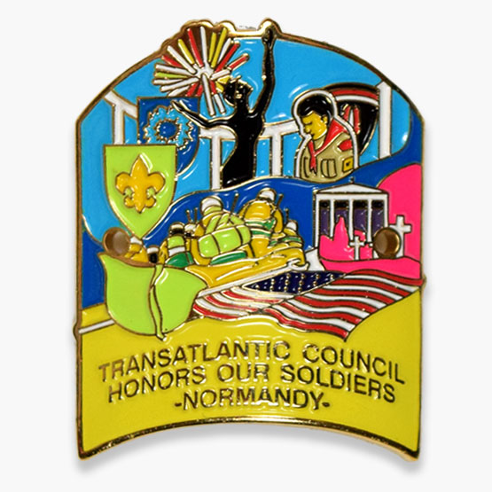 Custom woven patch example image