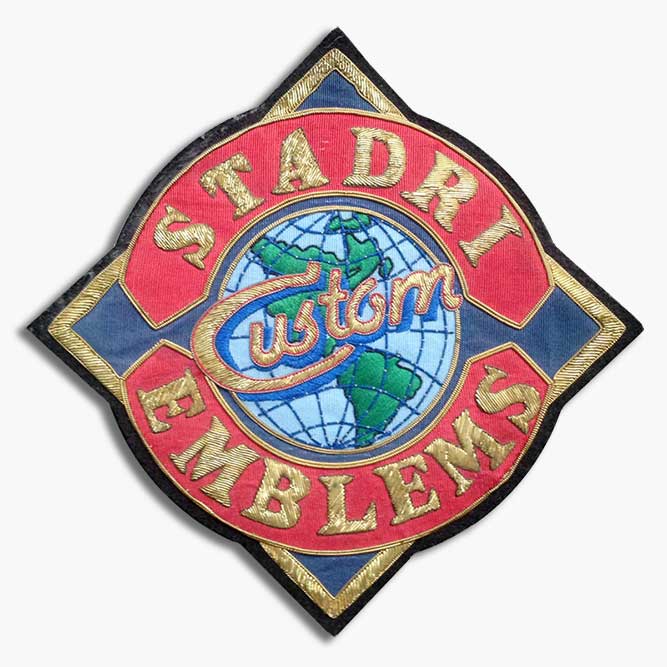 Custom woven patch example image