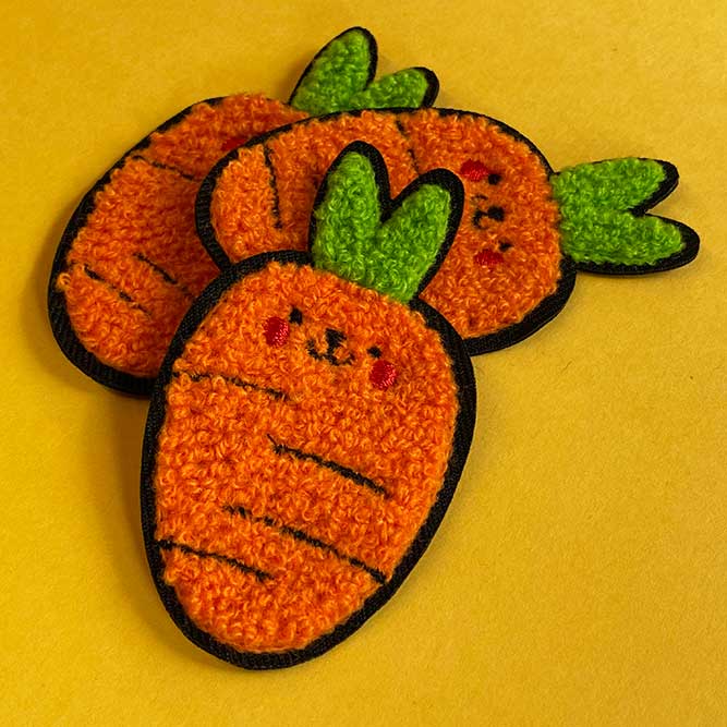 Custom chenille patch example image