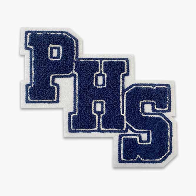 Custom chenille patch example image