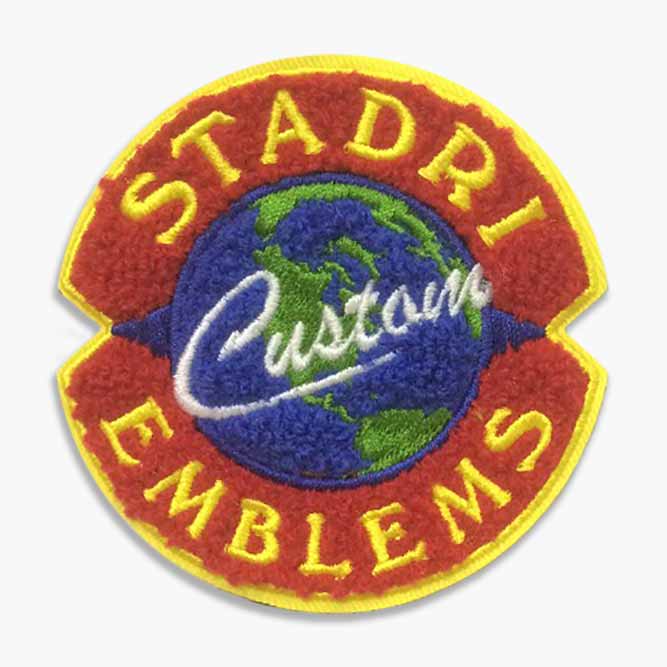 Custom chenille patch example image