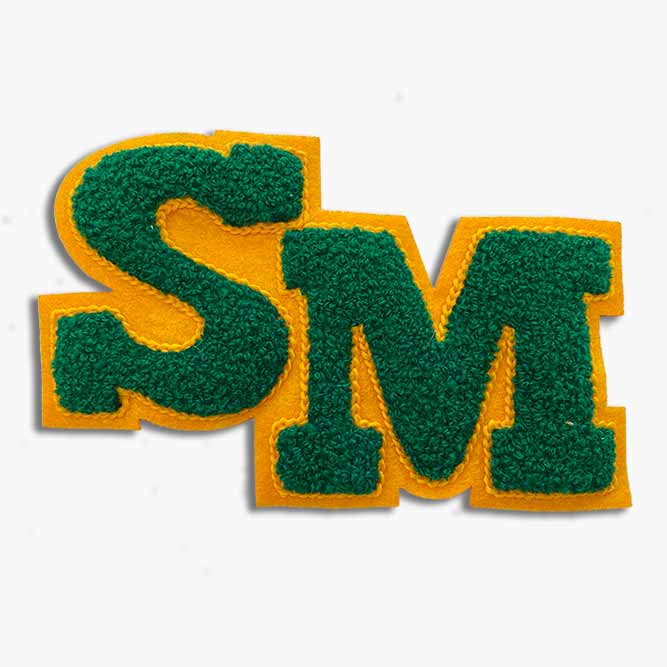 Custom chenille patch example image
