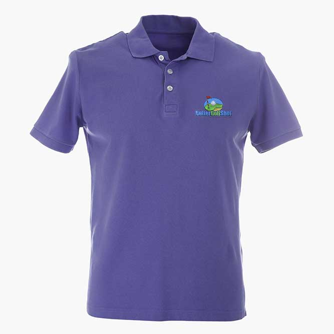 Custom direct embroidered polo shirt image