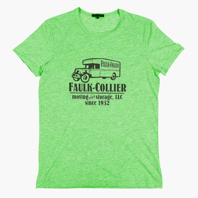 Custom printed t-shirt example image