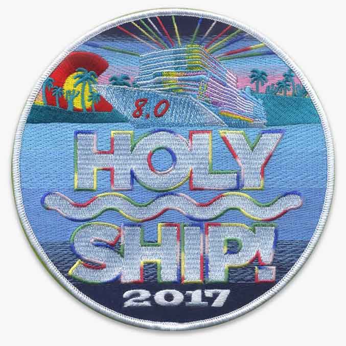 Custom embroidered patch example image