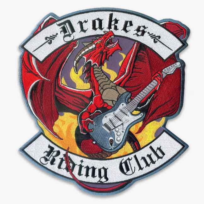 Custom embroidered patch example image