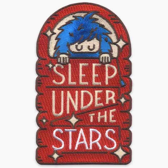 Custom embroidered patch example image