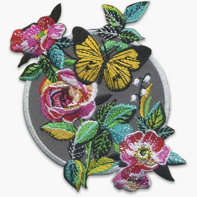 Custom embroidered patch example image