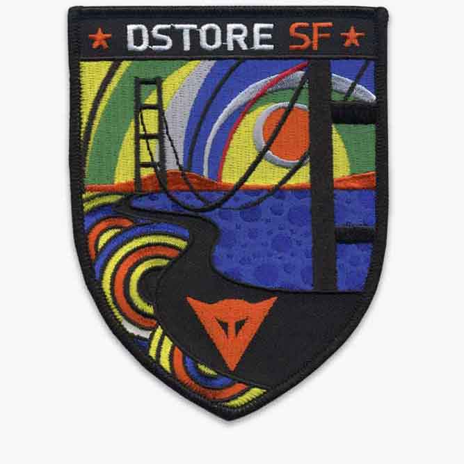 Custom embroidered patch example image