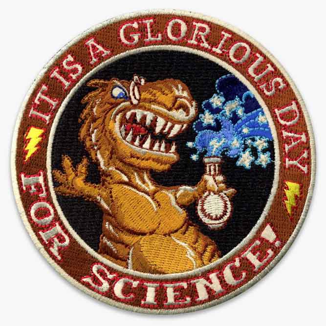 Custom embroidered patch example image