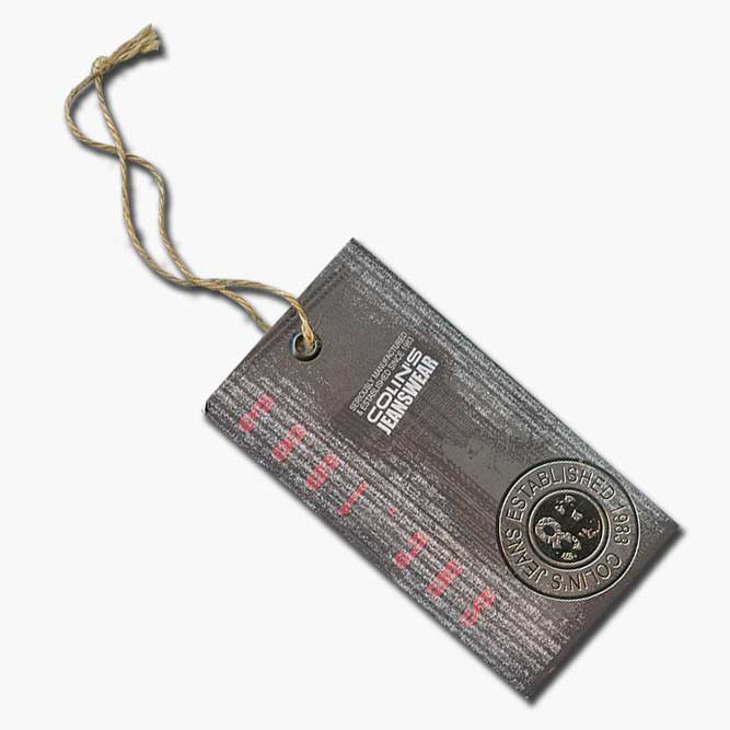 Custom hang tag example image