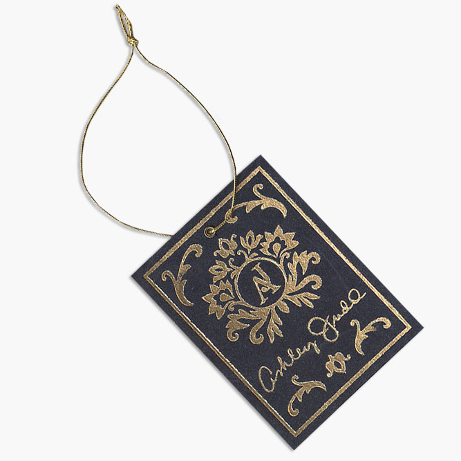 Custom hang tag example image