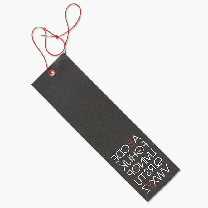 Custom hang tag example image