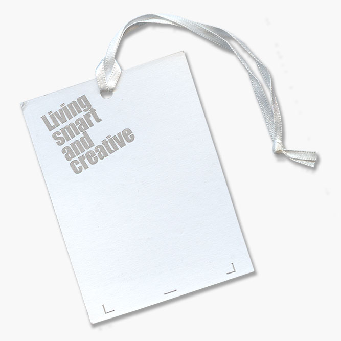 Custom hang tag example image