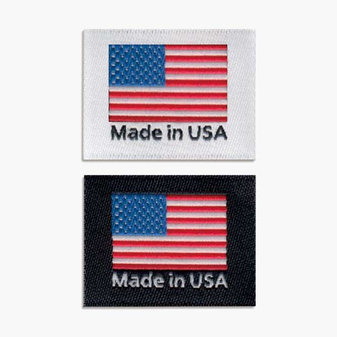 Custom woven label example image