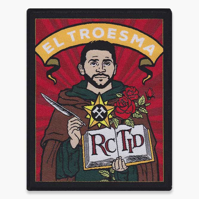 Custom woven patch example image