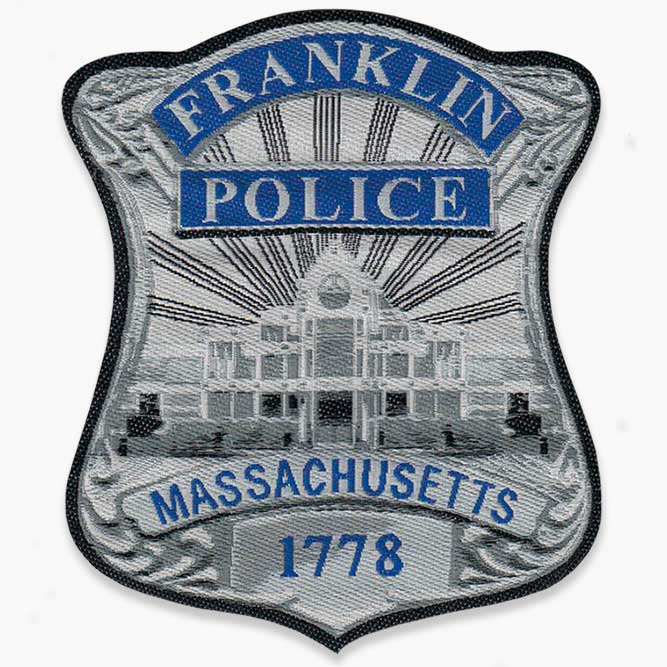 Custom woven patch example image